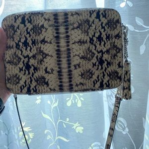 Michael Kors Snakeskin Crossbody Bag